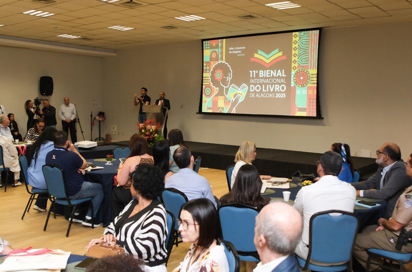Ufal e Governo de Alagoas lançam a 11ª edição da Bienal Internacional do Livro