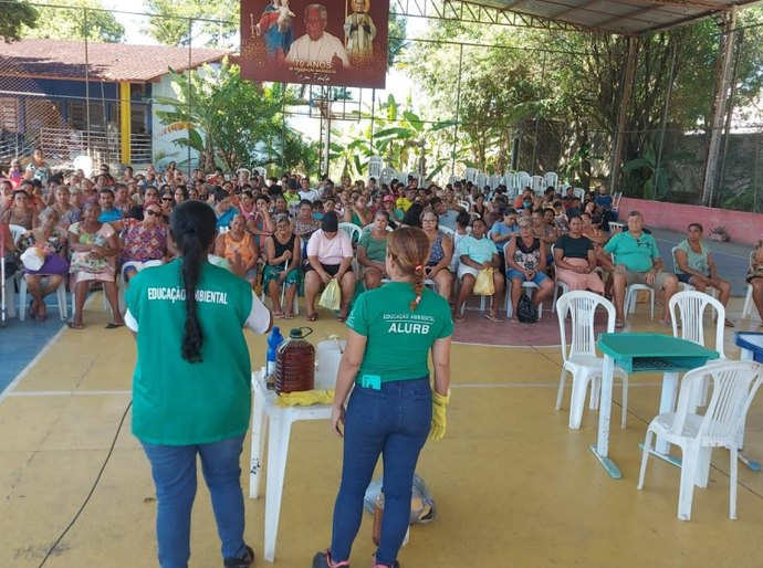 Alurb participa de evento com famílias assistidas pela Casa Dom Bosco