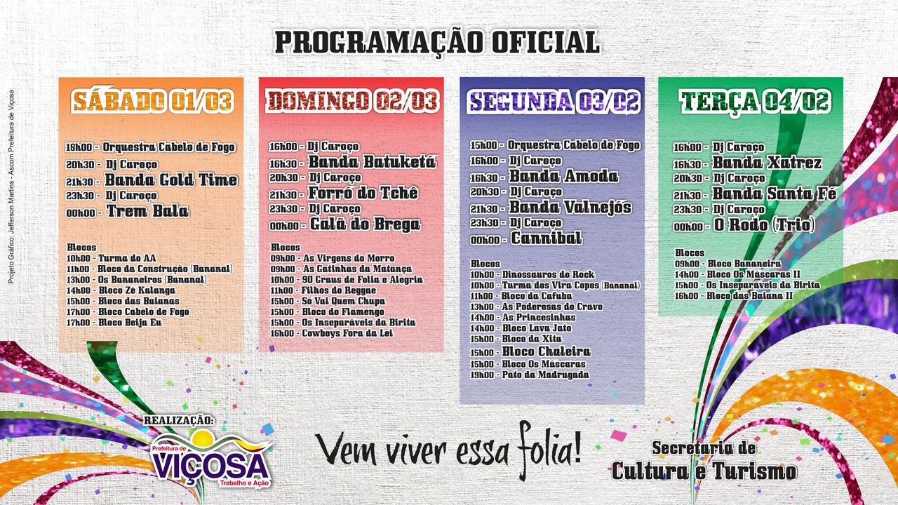 Folia e segurança no carnaval indoor de Viçosa