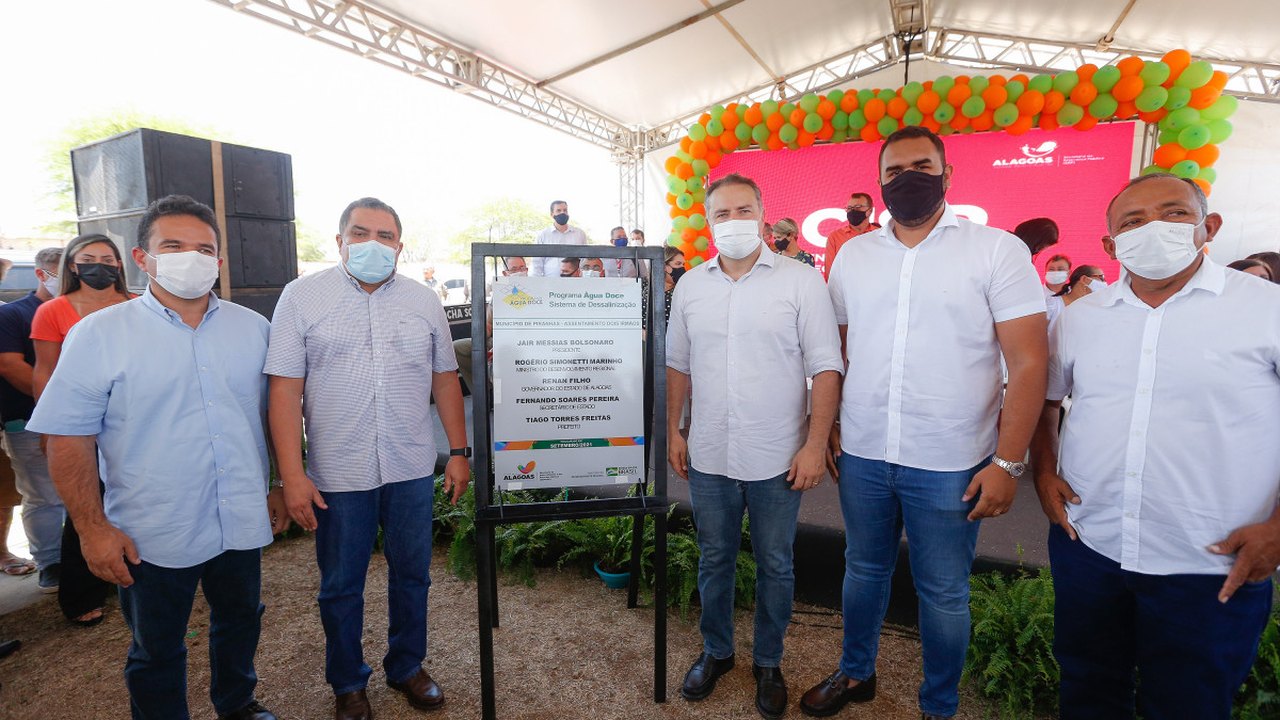 Governador Renan Filho assina ordem de serviço para construção do Cisp de Piranhas  