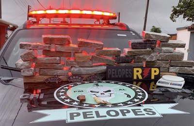 PM apreende mais de 12 Kg de maconha em São José da Laje