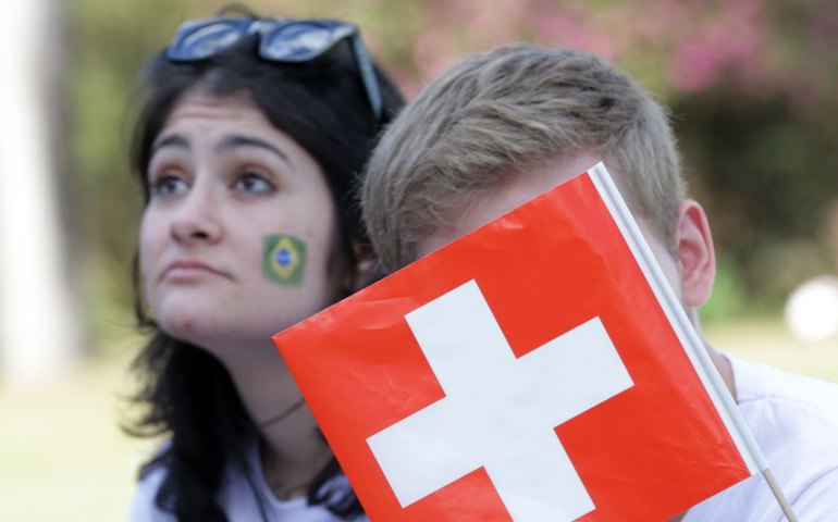 Suíça recompensa Brasil com R$ 155 milhões