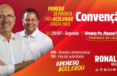 Por expectativa de grande público, convenção de Ronaldo Lopes muda para o ginásio do estadual