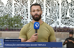 Censo: formação universitária quase triplica no país