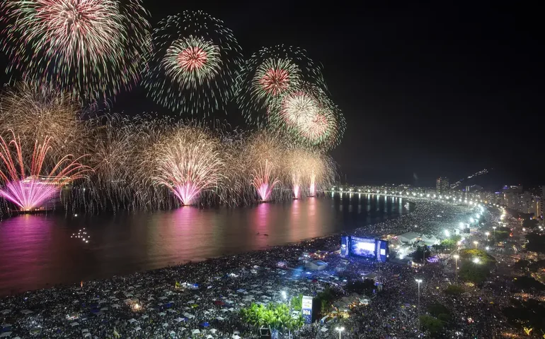 Guinness reconhece o réveillon do Rio como o maior do mundo