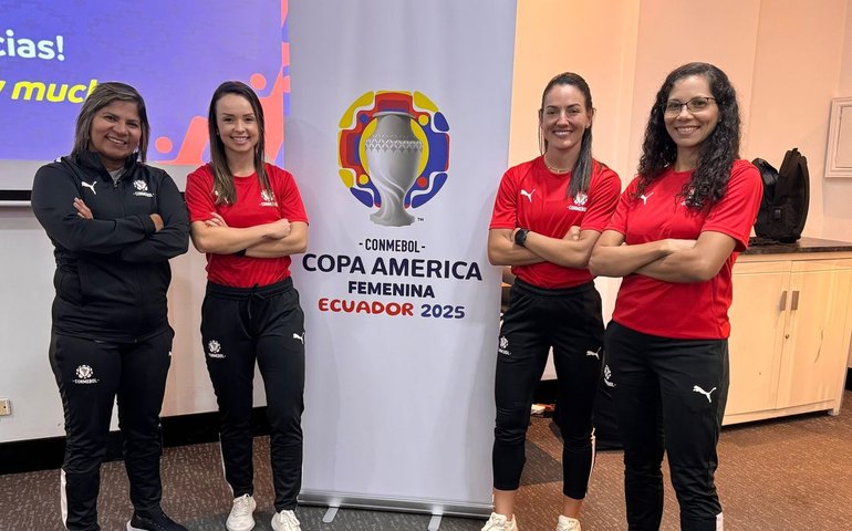 Brasileiras apitam abertura da Copa América Feminina