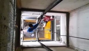 Elevador despenca e duas pessoas ficam feridas em supermercado de Itabaiana / Foto: Foto: Divulgação/ Redes Sociais