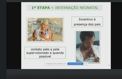 Método canguru: Programa de Atenção à Saúde da Criança promove roda de conversa virtual