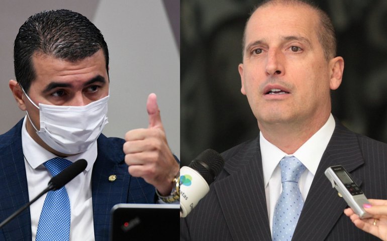 Cúpula da CPI avalia cancelamento de acareação entre Onyx e Luís Miranda