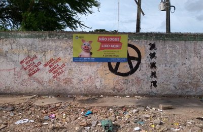 Vandalismo prejudica limpeza urbana em Maceió
