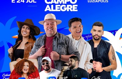 Confira a programação oficial das comemorações de 66 Anos de emancipação de Campo Alegre
