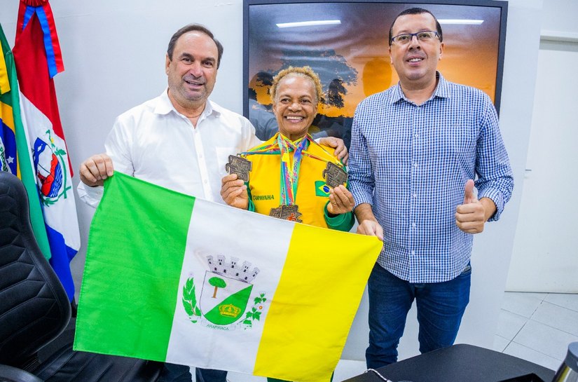 Maratonista Carminha conquista mais uma medalha de ouro para Arapiraca