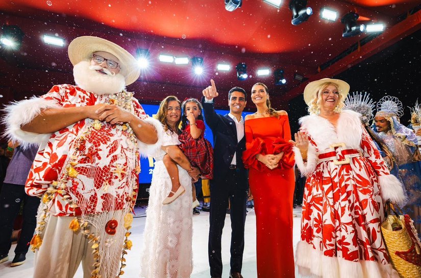 JHC abre o “Natal de Todos Nós” com espetáculo tropical que transforma Maceió em cenário de magia e tradição
