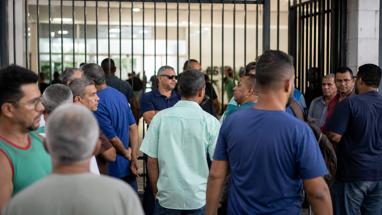 Rodoviários mantêm estado de greve e aguardam audiência no TRT