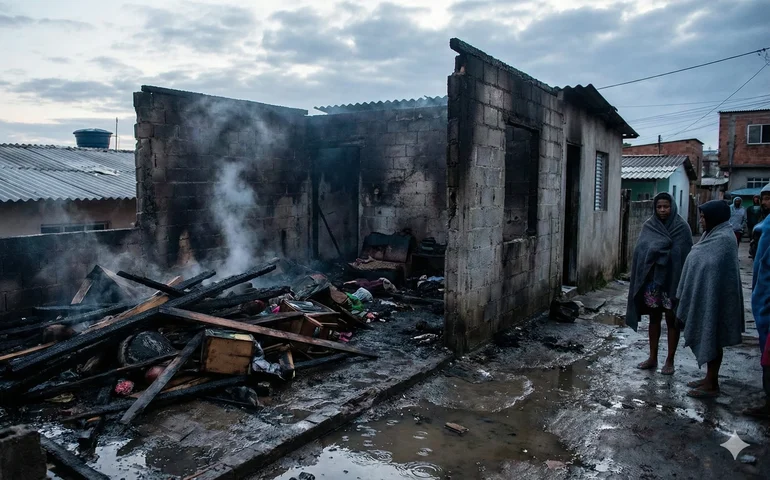 Mistério em Taquarana: homem morre carbonizado em incêndio na casa de 'ex-ficante'; vítima não tinha chaves do imóvel