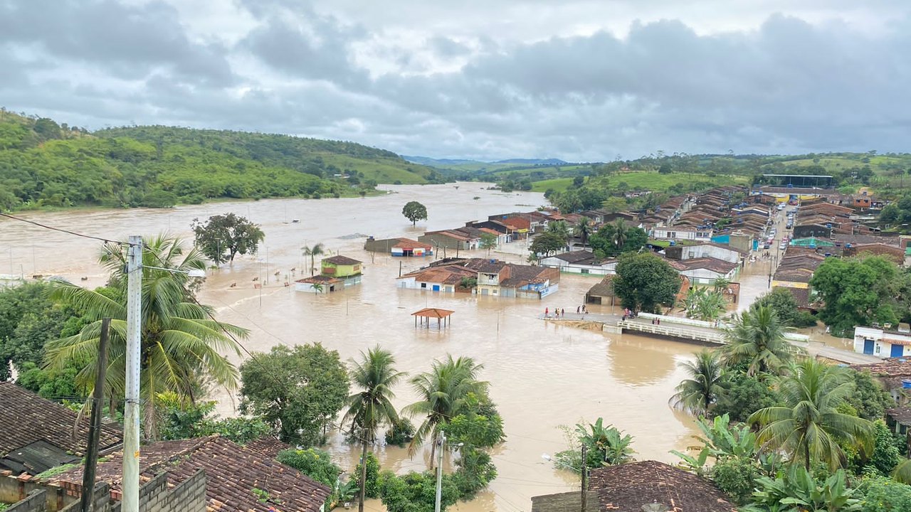Prefeitura de Branquinha decreta situação de emergência em razão das chuvas