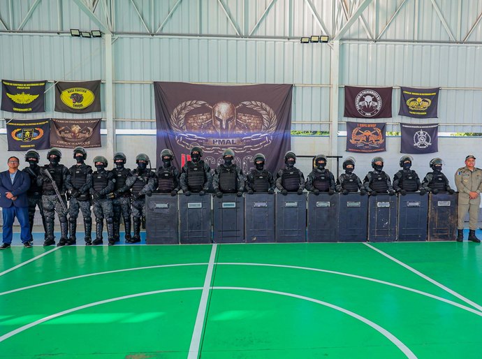 Polícia Militar forma 4ª turma do Curso de Controle de Distúrbios Civis