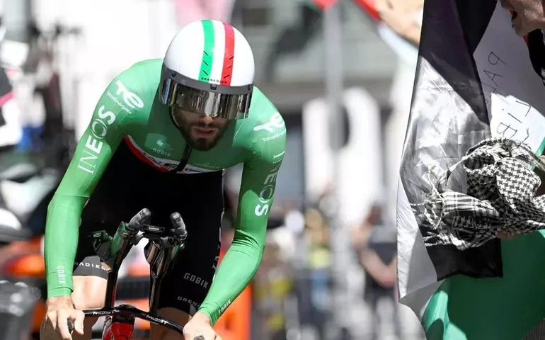 Ciclista italiano vence 18ª etapa da Vuelta, na Espanha