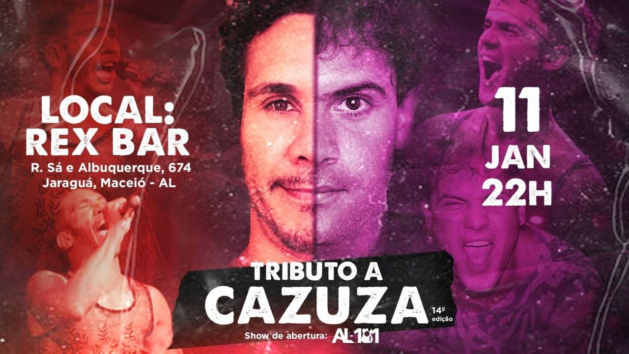 14º tributo a Cazuza: a volta do tributo que marcou uma geração em Alagoas