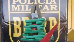 20kg de drogas / Foto: Reprodução: Foto SSP