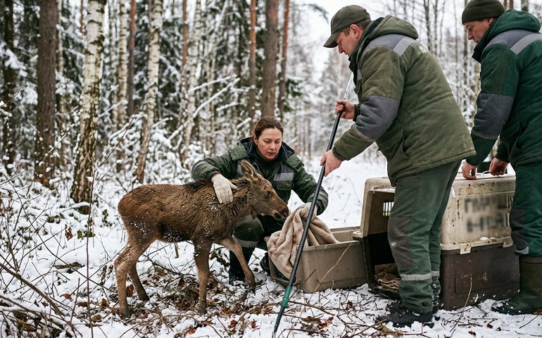 Departamento de Resgate de Animais Selvagens intensifica ações para proteger fauna de Moscou