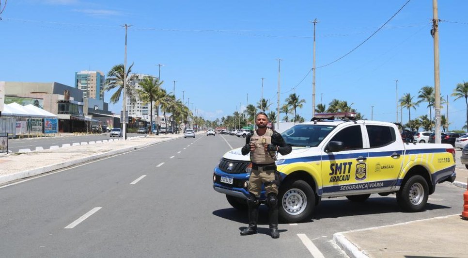 Projeto Verão altera trânsito na Orla de Atalaia; confira os devios / Foto: Foto: SMTT/ Divulgação
