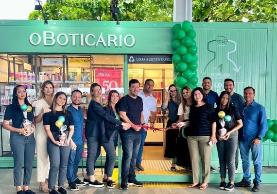 Boticário inaugura primeira loja sustentável em Alagoas