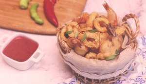 empanado de camarão