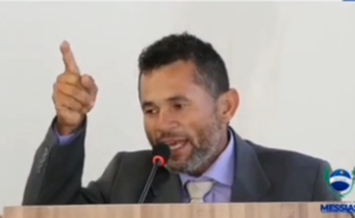 O vereador Neneu Luis, de Messias