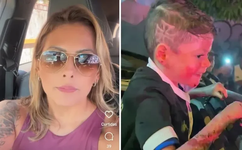 Mãe do menino Gui reage a ataques ao filho após vitória do Vasco: 'mais amor por favor'