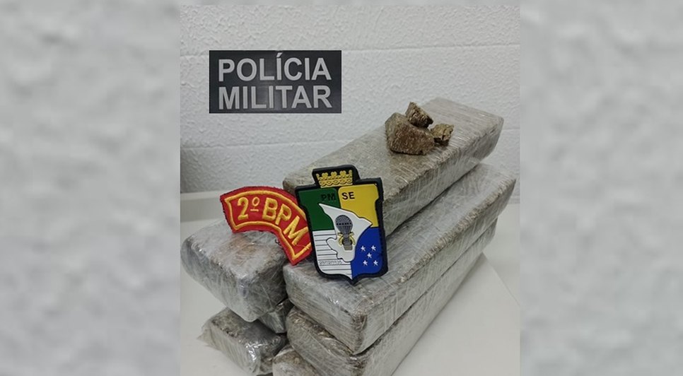 Homem é preso com seis tabletes de maconha na mochila em Propriá