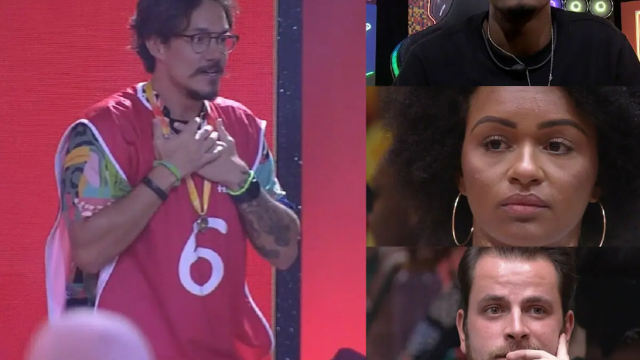 ‘BBB 22’: Eliezer é o novo líder; Gustavo, Natália e Paulo André estão no paredão