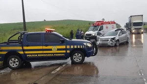 Acidente deixa uma pessoa morta e duas feridas na BR-101 em Sergipe