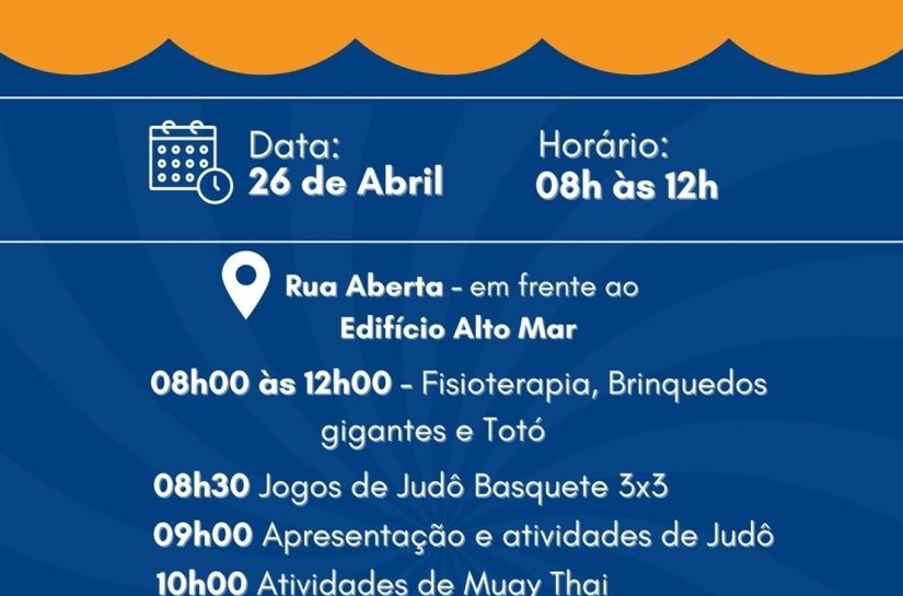 Semesp volta a realizar atividades à beira-mar neste domingo, 26