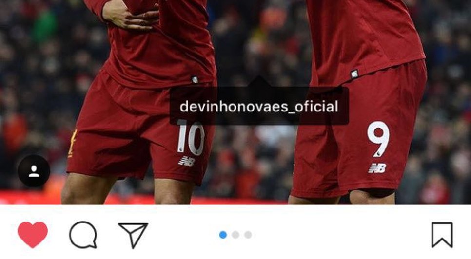 firmino / Foto: Foto: Redes Sociais