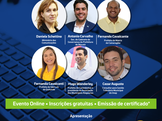 Prefeituras da Região de Maceió e Leste Alagoano compartilham experiências em Webinar de Cidades Digitais