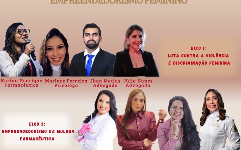 CRF/AL promove o 1º Fórum de Mulheres Farmacêuticas: Luta contra a violência e discriminação e apoio ao empreendedorismo feminino