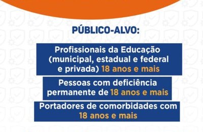 Prefeitura de Santana amplia faixa etária para pessoas com deficiência e profissionais da educação