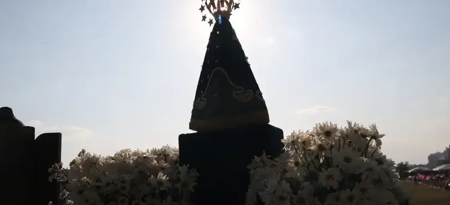 Missa em ação de graças a nossa Senhora Aparecida na esplanada dos ministérios.