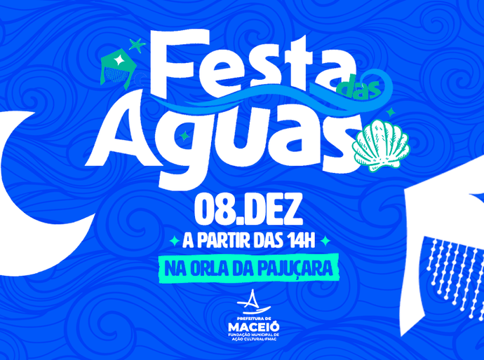 Festa das Águas celebra tradição, fé e cultura afro na orla da Pajuçara