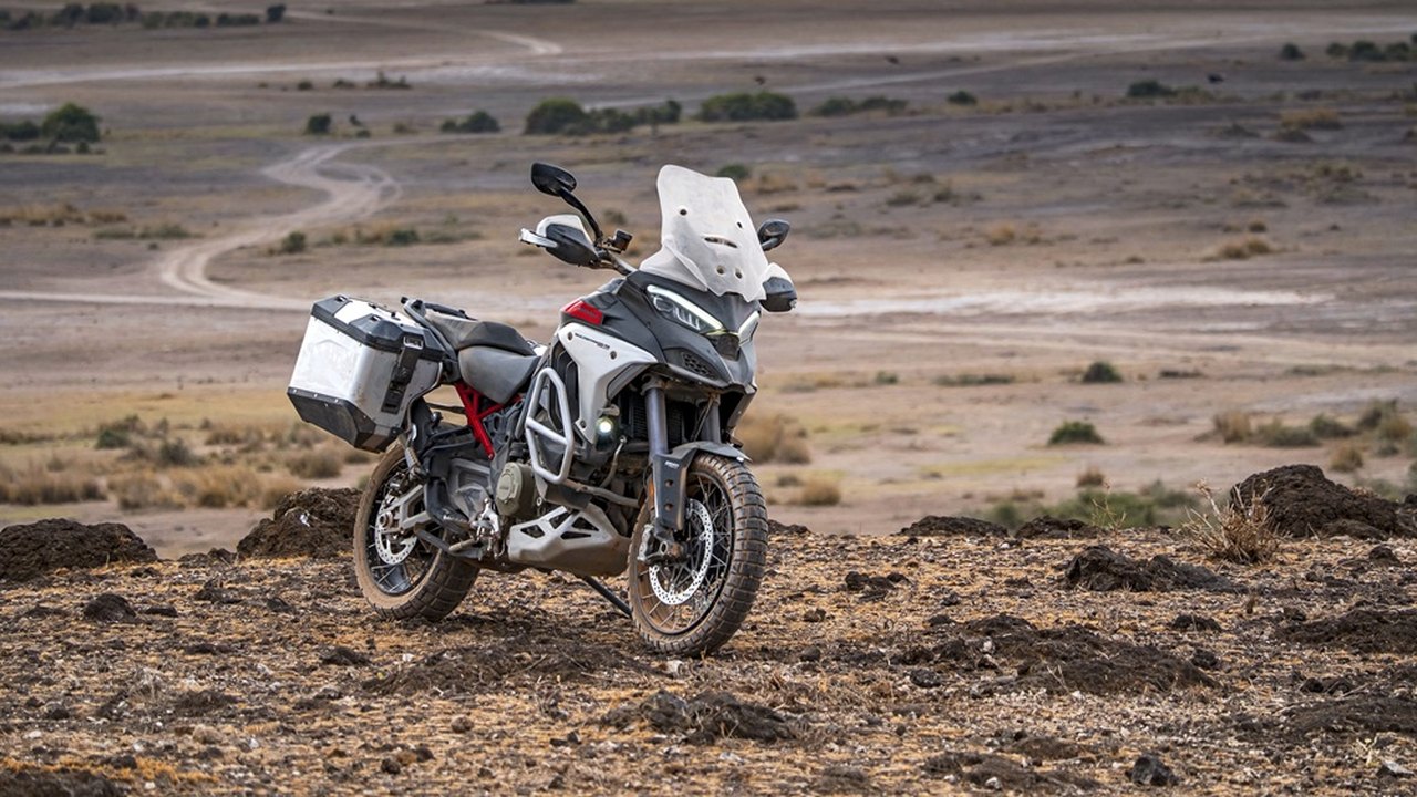 Ducati estreia versão da Multistrada V4 Rally Adventure no Brasil