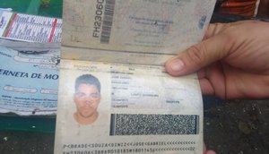 Passaporte do cantor Gabriel Diniz
