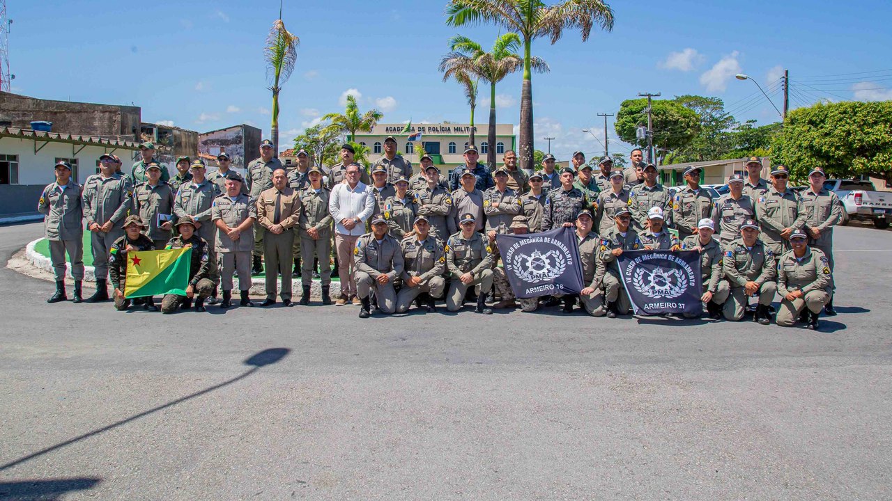 PM forma 42 militares em mais uma edição do Curso de Mecânica de Armamento