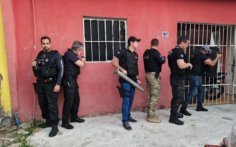 Polícia Civil deflagra operação contra o crime em Alagoas