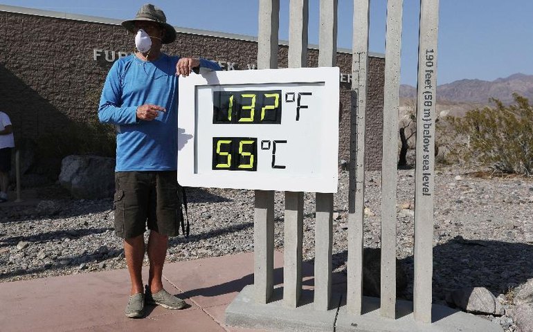 Vale da morte: lugar mais quente do mundo bate recorde de calor em julho e registra uma morte