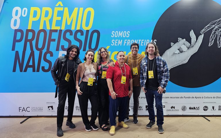 Artistas alagoanos recebem 7 premiações no Prêmio Profissionais da Música, em Brasília