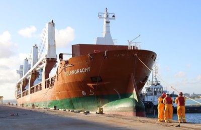 Mineração Vale Verde inicia transporte de minérios pelo Porto de Maceió 