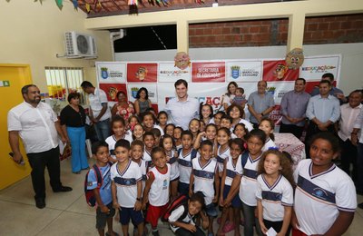 Marechal: emoção marca inauguração da Escola Municipal Professora Lídia Rodrigues de Oliveira  