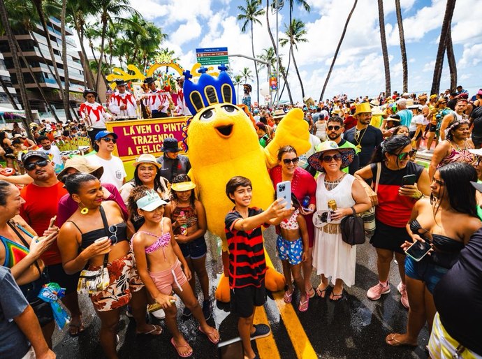 Carnaval 2026: Maior bloco à beira-mar do mundo, Pinto da Madrugada desfila em 7 de fevereiro