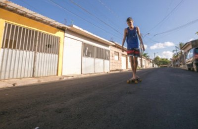 Revitaliza Maceió: em ritmo acelerado, Clima Bom tem sete ruas pavimentadas